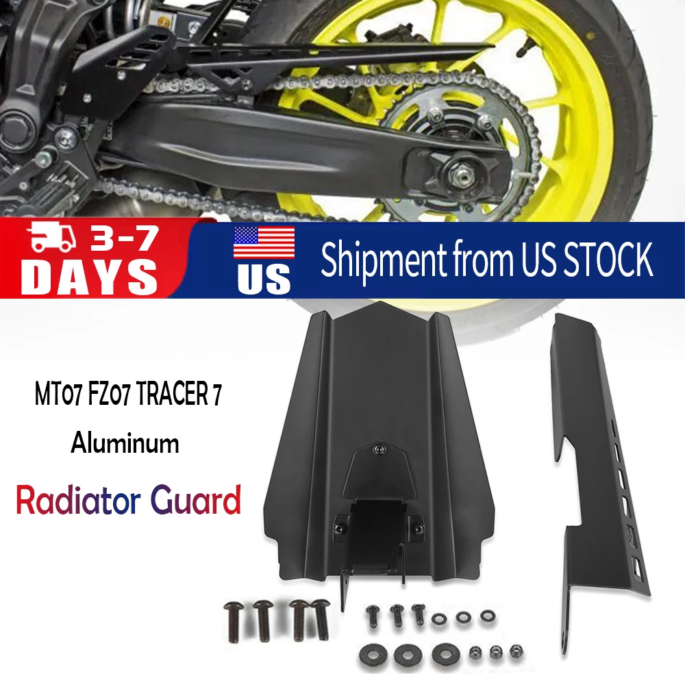For YAMAHA MT-07 MT07 TRACER 700 7 GT Chain Guard Cover Rear Fender Tire Hugger Mudguard FZ-07 XSR 700 XTribute YZF R7 XSR700