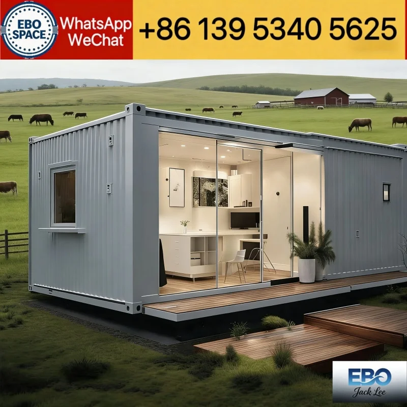 20ft folding capsule prefabricated modular house 3 bedrooms compliant with Australian standards container