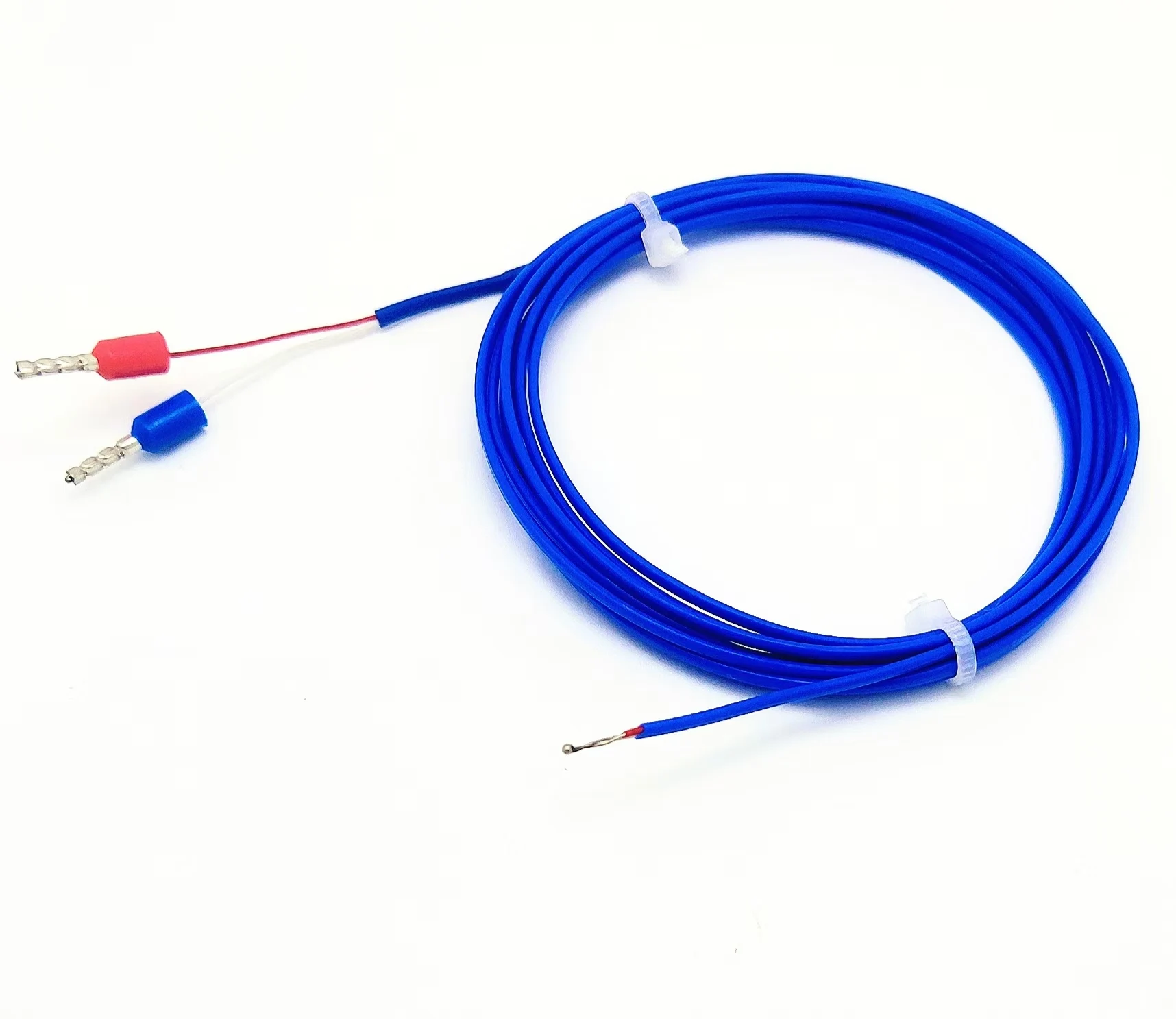 K-type thermocouple, PTFE temperature measuring wire, motor temperature sensor, K-type 1M/2M/3M/4M/5M.