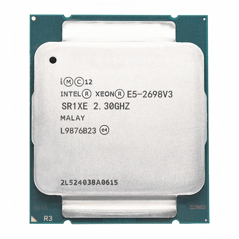 Intel Xeon E5 V3 Series LGA 2011-3 Processors E5 2678 V3 2680 V3 2666 2696 V3 CPU For Gaming Server Workstation and Maxcompute