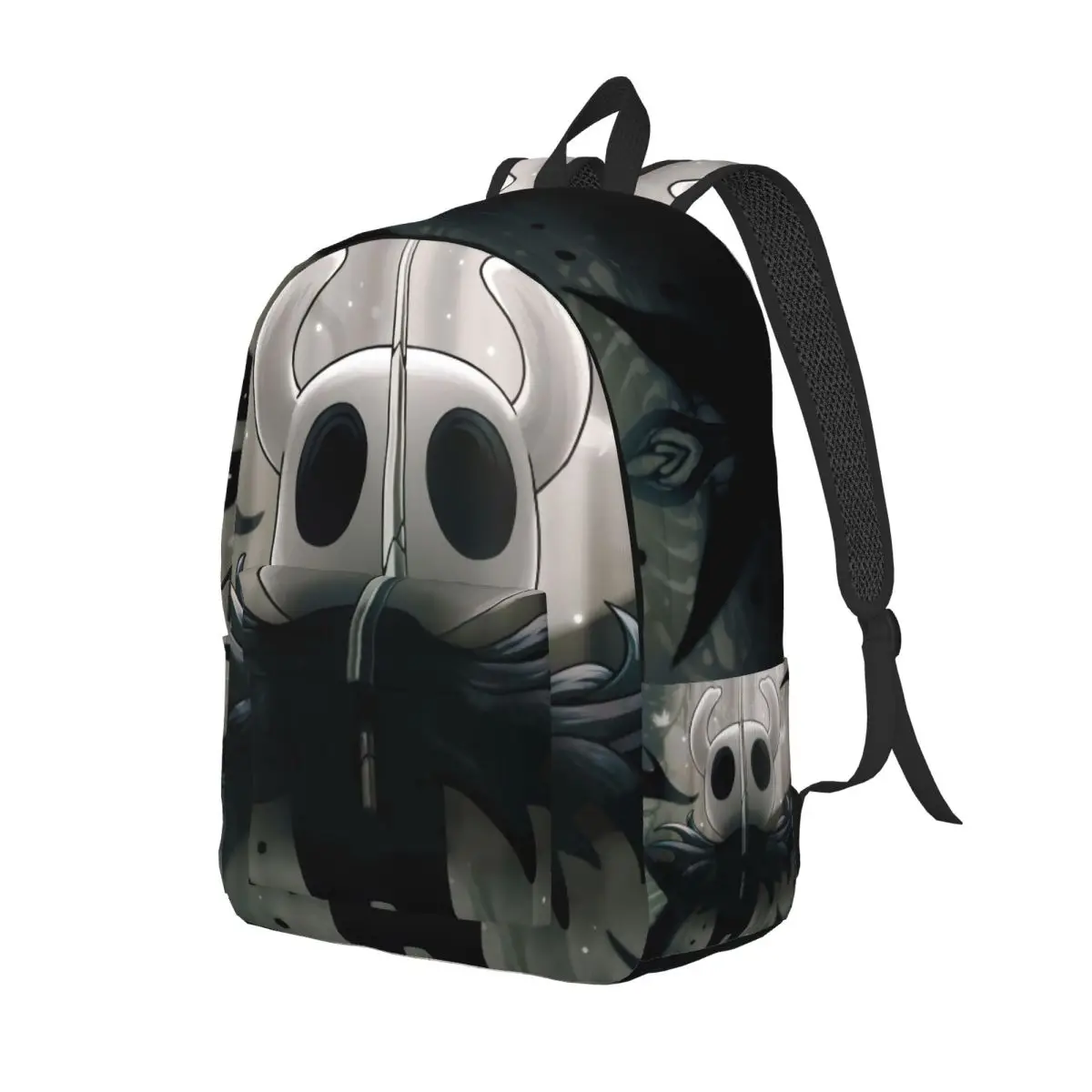 Hollow Knight Advanture Game Backpack for Men Women Cool High School Work Daypack Cartoon College Canvas Bags Gift