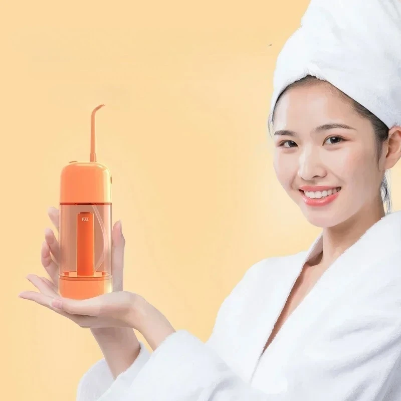 Portable Water Flosser Lightweight Oral Irrigator for Home Cleaning Gum Health Wireless Cordless view 2