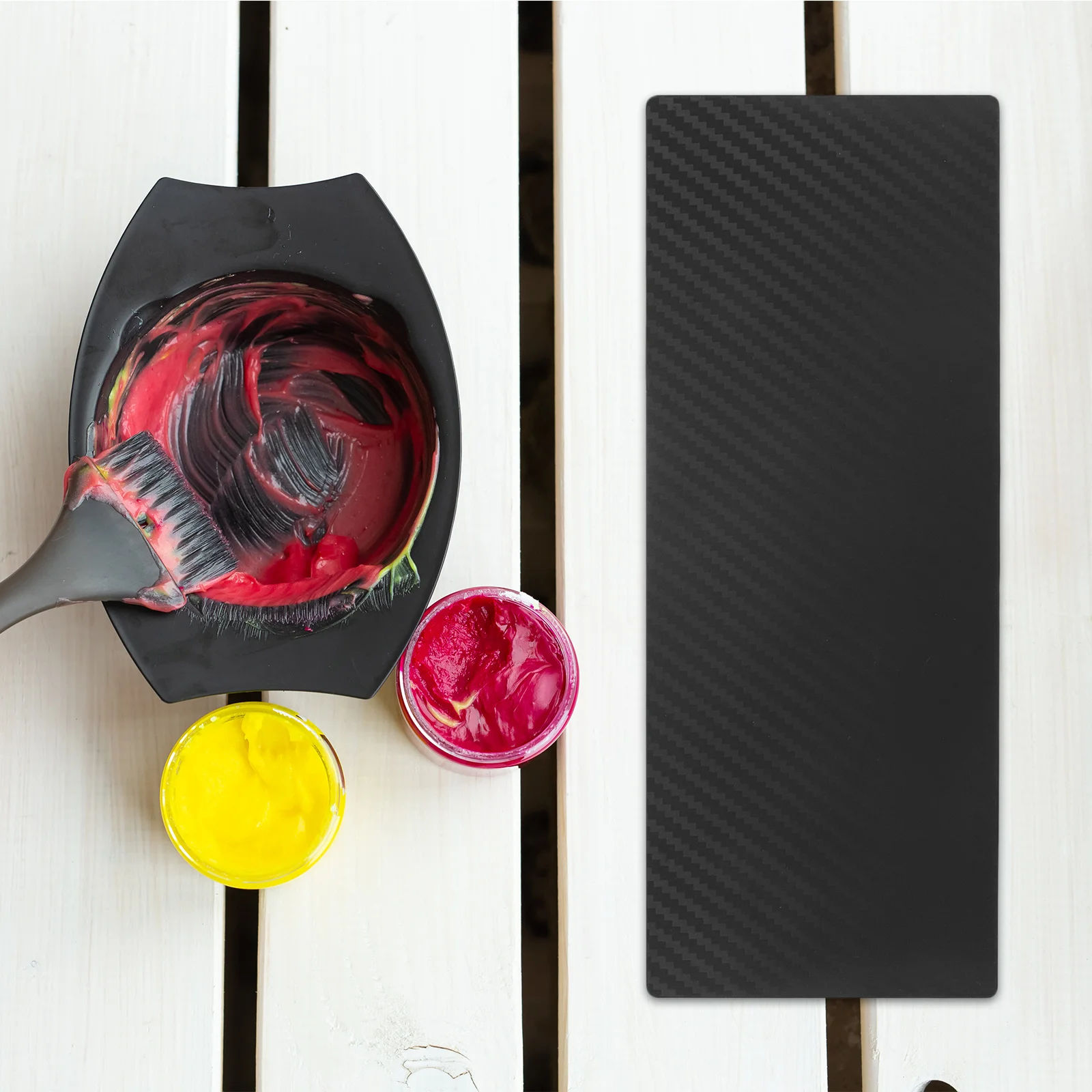 

Hair Color Board Kit Highlighting Tools Set Smooth Durable Surface For Salon Home Dyeing Easy Clean Reusable Plate