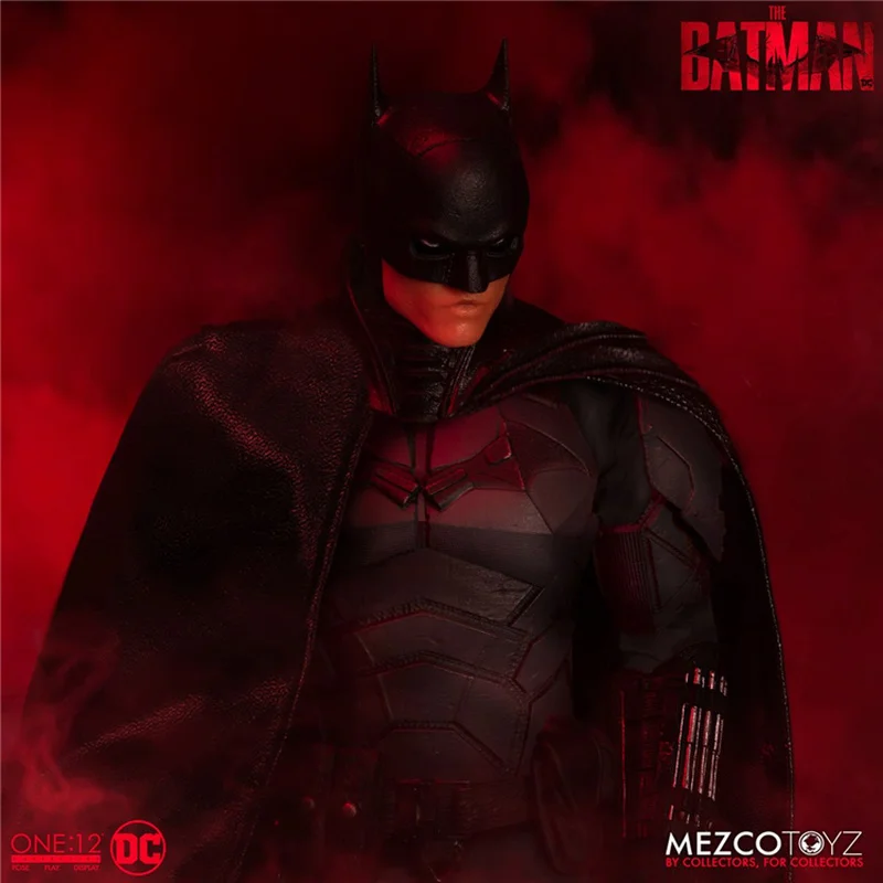 In Stock Mezco One:12 The Batman Robert Pattinson 6 Inch Action Figure Collection Model Toy Original Box