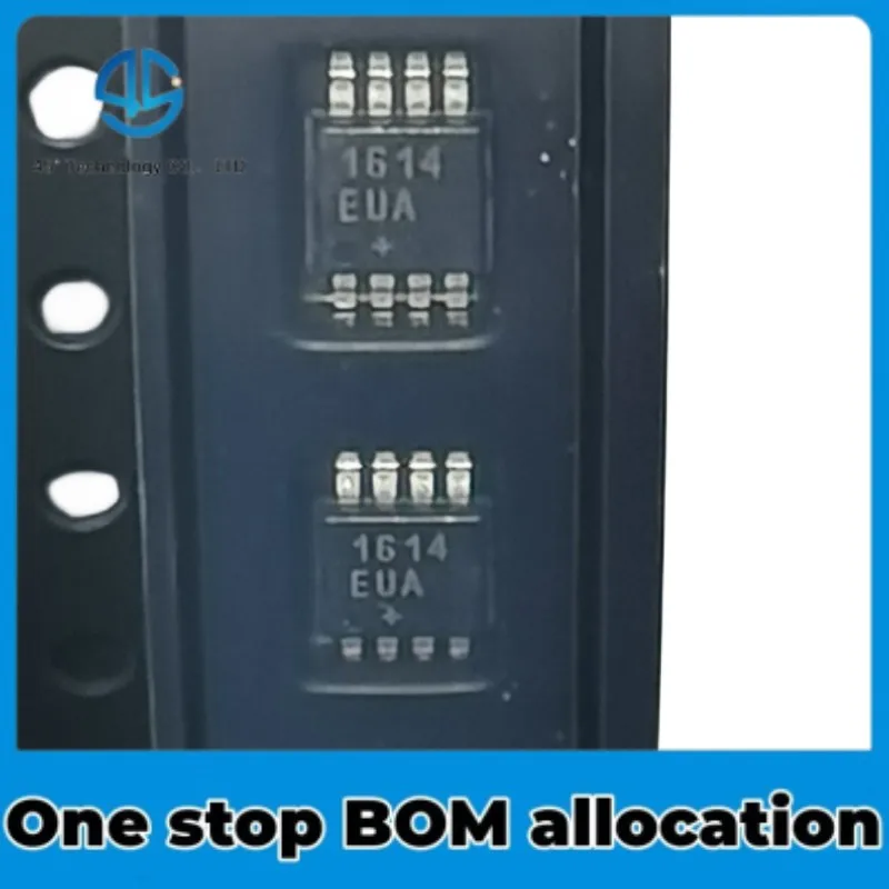 5 шт. MAX1614EUA MAX1614EUA + T, трафаретная печать EUA SMT MSOP8, новый оригинальный активный компонент