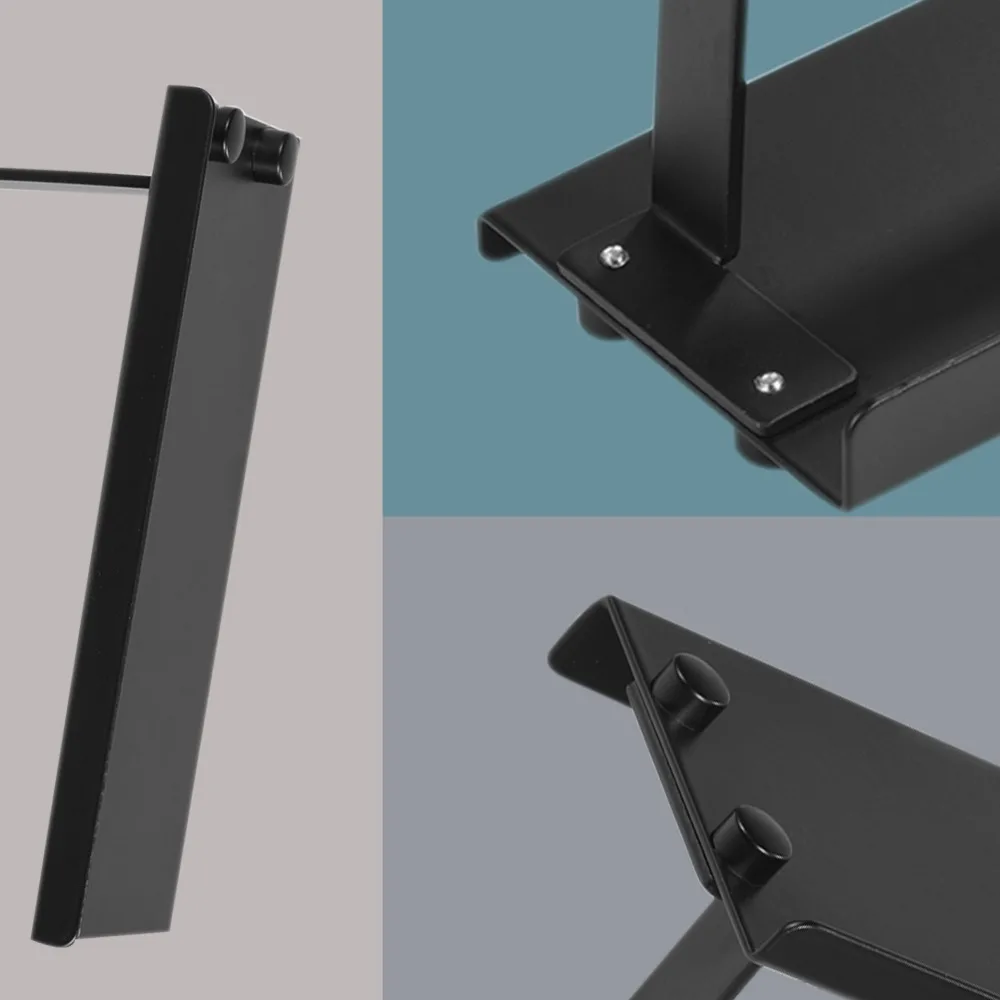 

Aluminum Paper Holder Wall Mounted Black Toilet Paper Holder Rustproof Easy to Install Paper Roll Holder Bathroom Accessories
