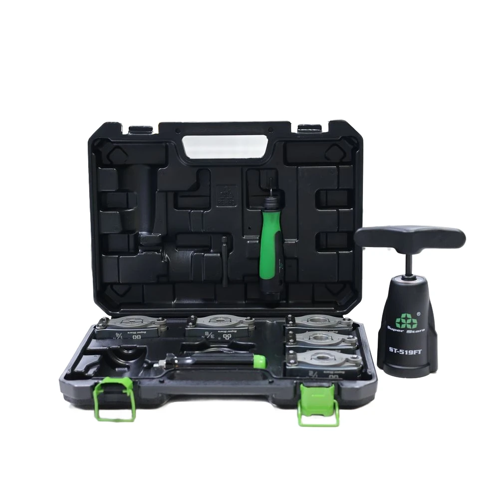 

Complete Pipe Expansion Set ST-519FT - Includes Scraper, Hex Bar, and 5 Clamps for 1/4"-3/4"