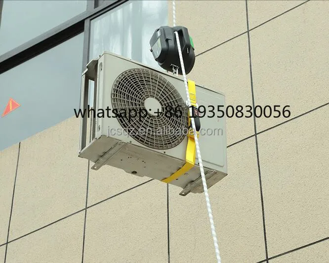 Portable Electric Rope Climbing Machine Wire Rope Lifter Access Power Ascender Device for Hotels for Air Conditioner