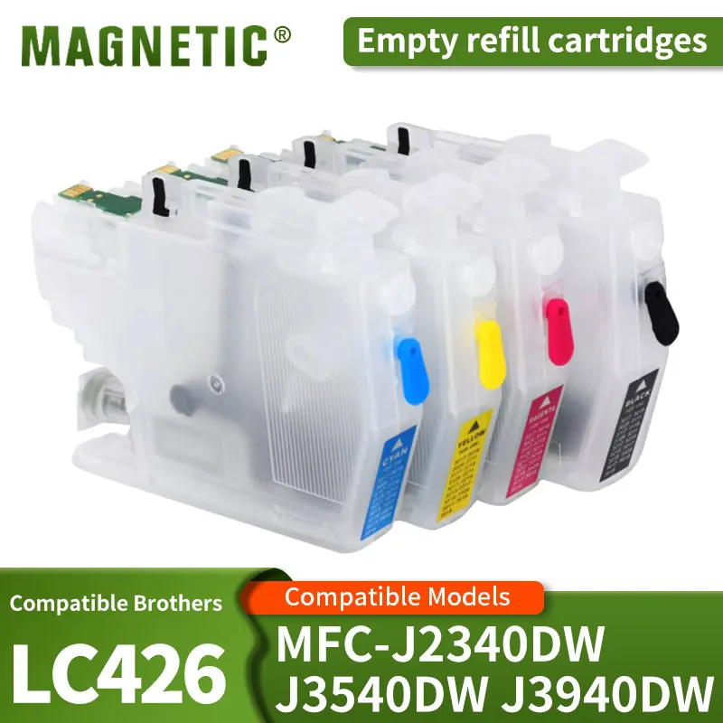 compatibility For Brother LC462 Ink Cartridgebrother MFC-J3940DW J2340DW J3540DW J2740DW MFP Printer Empty refill cartridges