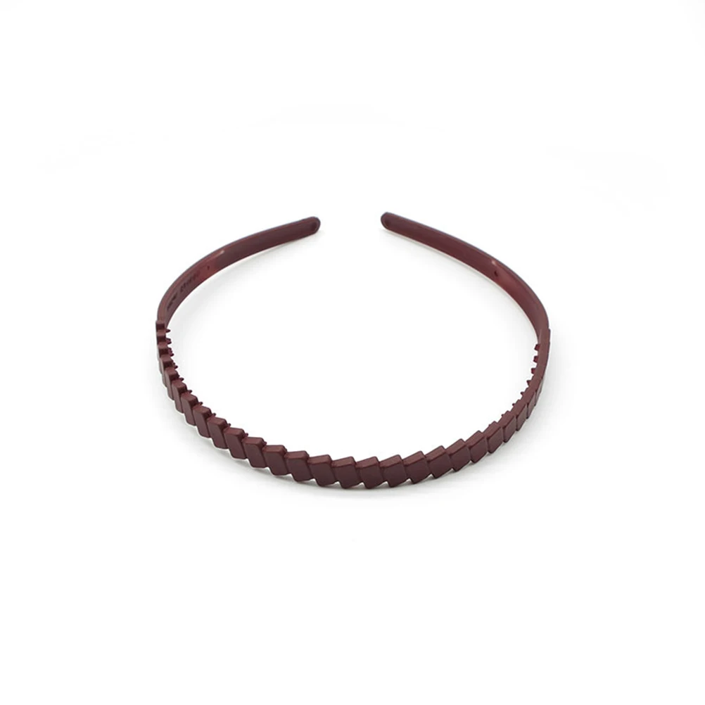 

8PCS Fashion Hair Hoop Anti slip Teeth Design Women Hair Accessory Simple Headb Makeup Washing Versatile Long Lasting Durability