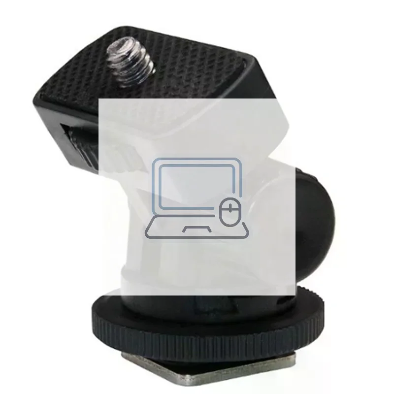 1/4 inch Screw Thread Cold Shoe Tripod Mount Adapter Camera Mount Adapters