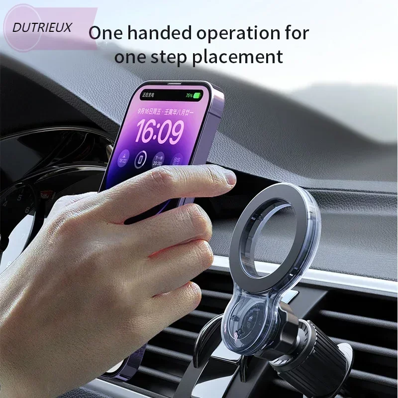 Magnetic Car Phone Holder Universal Strong Car Air Vent Phone Mount Compatible with iPhone Samsung LG Google Pixel, etc