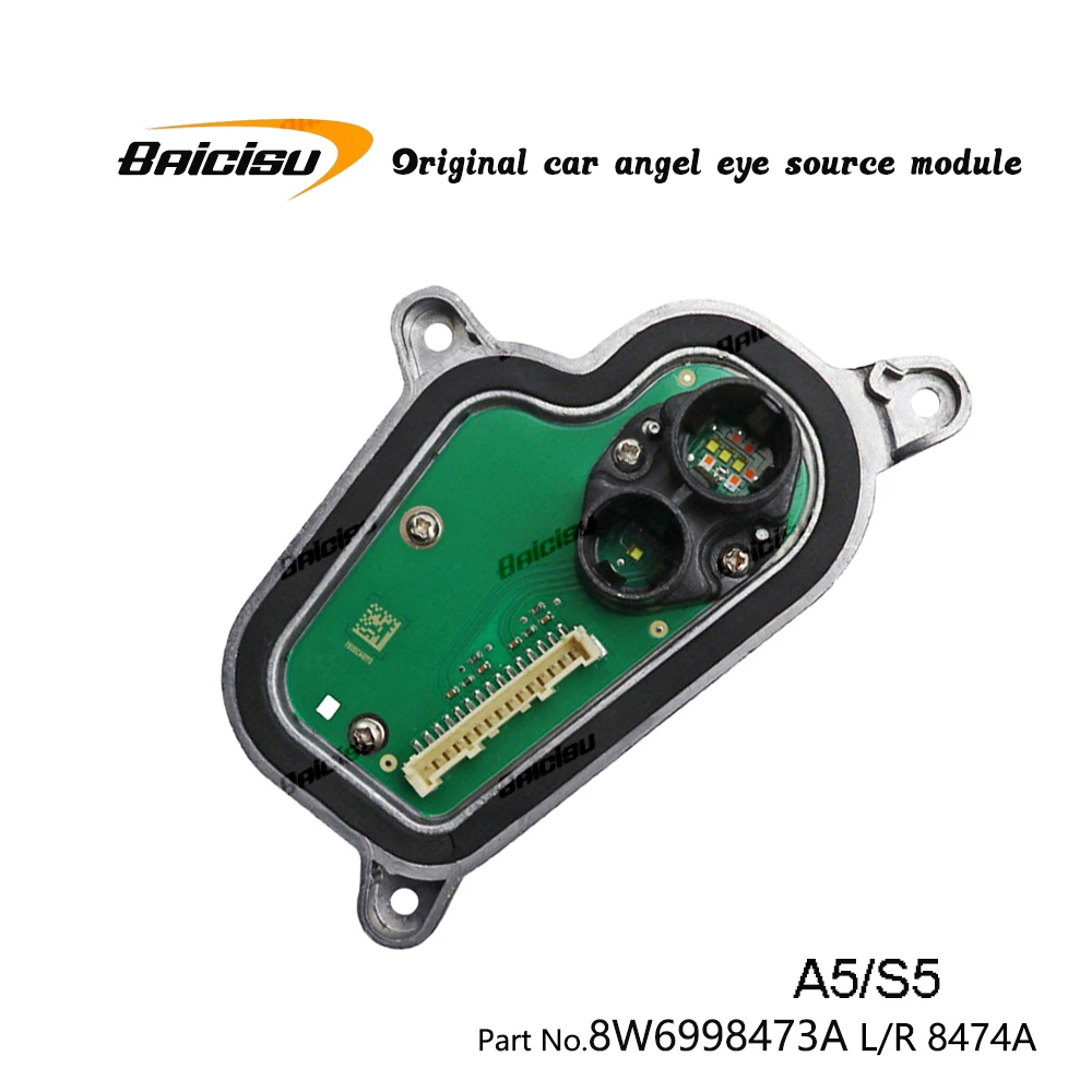 8W6998473A Left 8W6998474A Right Car Light Source DRL Module LED Headlight Angle Eyes for Audi A5 S5 2017-2020
