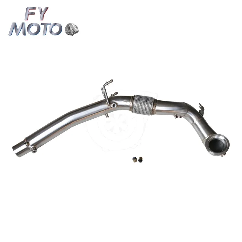 

China Factory VW Golf 8 Guaranteed Quality Catted Exhaust Downpipe