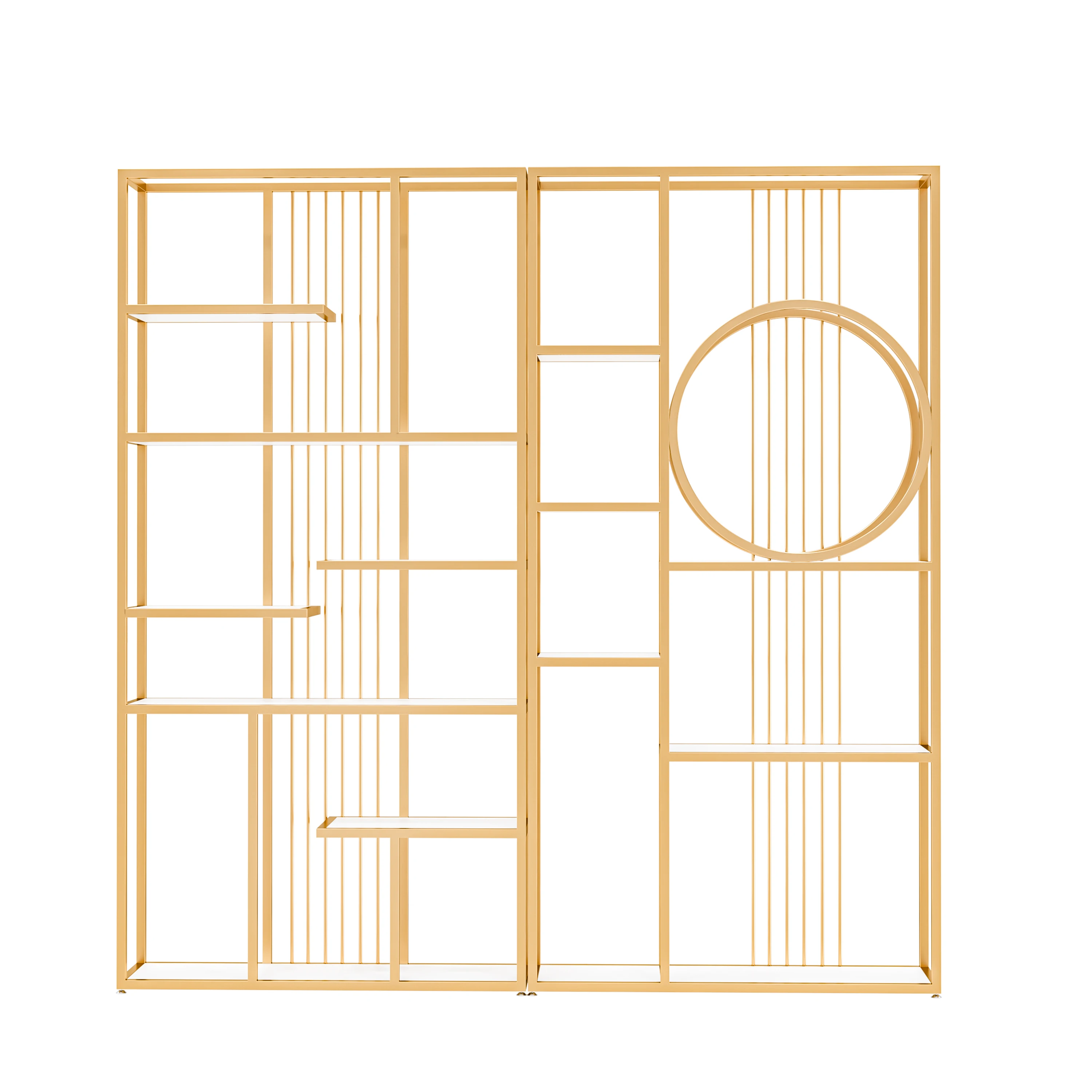 

Современная простая стойка для богу из нержавеющей стали, комбинированная витрина, офисная перегородка, полка, витрина