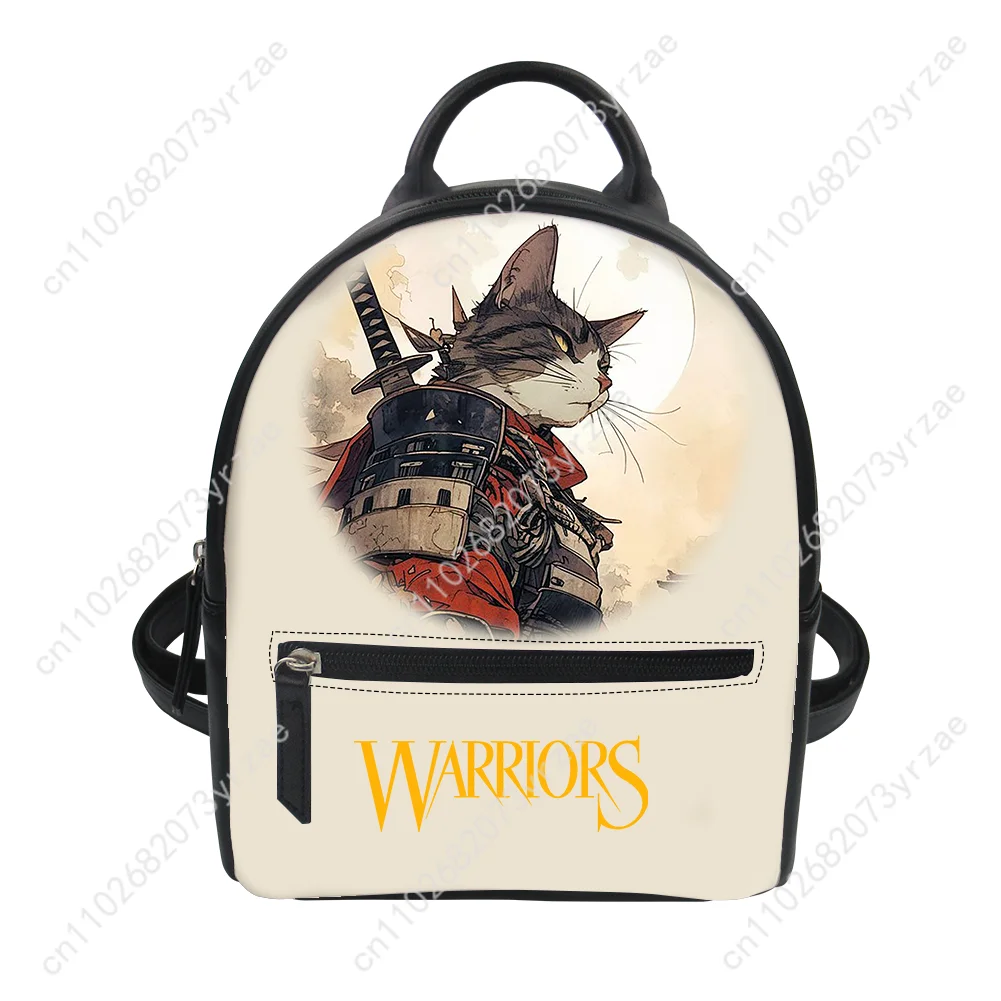 Cat Warrior Backpack Purse Womens Schoolbags Personalized Double Shoulder Bag High Quality Fashion Travel Daypack Customize Bags