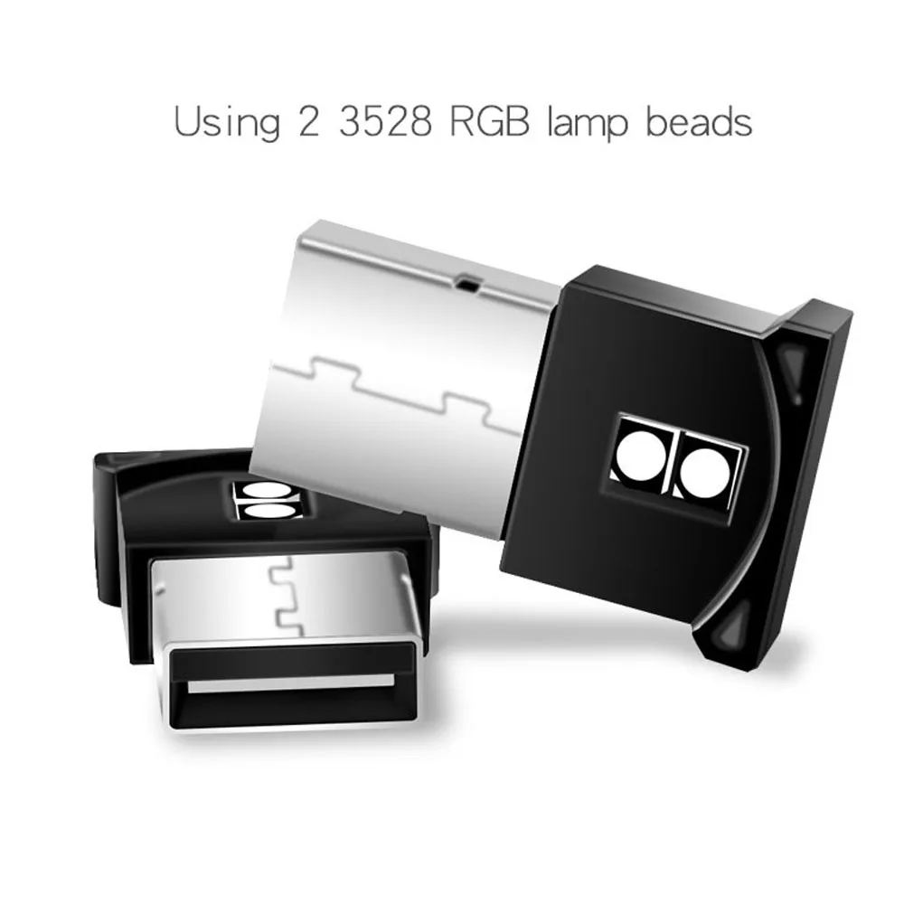 USB صغير LED سيارة ضوء السيارات الداخلية مصباح لتهيئة الجو مصباح للزينة إضاءة الطوارئ الكمبيوتر السيارات ضوء ملون ملحقات السيارة