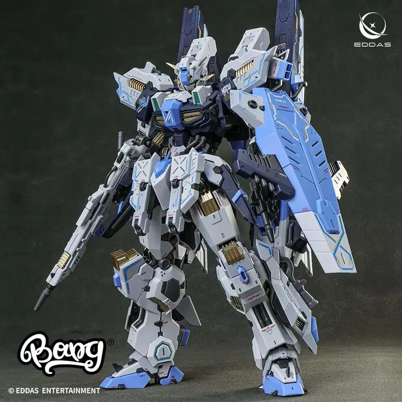 

Модель-конструктор 1/100 Eddas Technology Asgard: Сборная фигурка-меха из сплава, настольное украшение, игрушка-головоломка для мальчиков, подарок