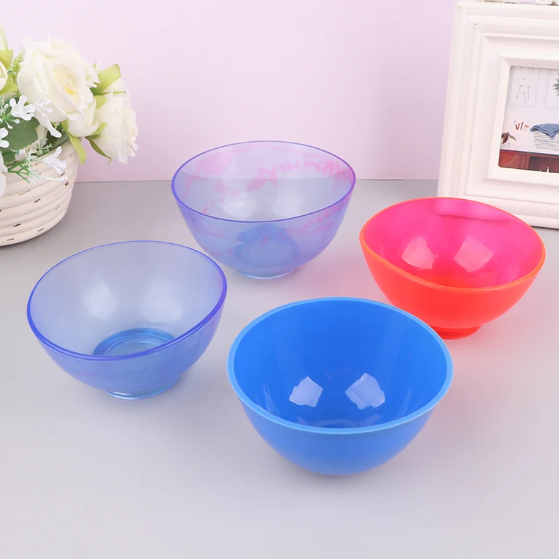 Dental Tool Materials Plaster Mixing Bowl Transparent Leather Colored Plastic Bowl Soft Rubber Bowl For Mixing Plaster