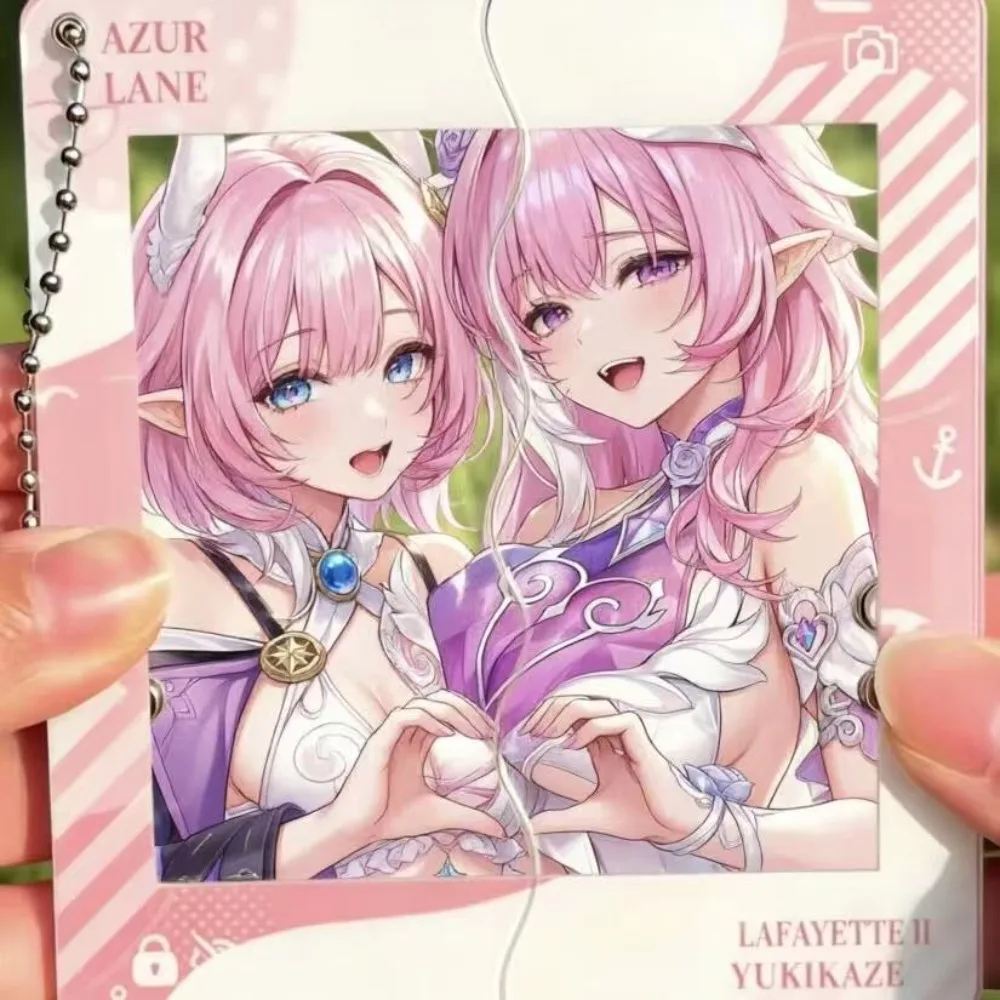 Honkai: Star Rail‌ Surrounding Game Acrylic Pull-out Keychain Cross Dressing Cyrene‌ Castorice‌ To Friend Collection Pendant
