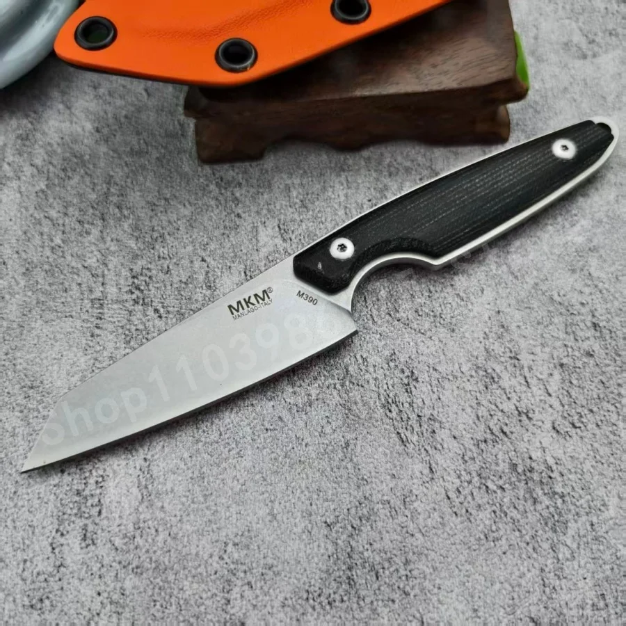 M.K.M RMJ سكين مستقيم صغير عالي الجودة 8Cr13MoV شفرة ميكارتا مقبض محمول EDC أداة متعددة الوظائف هدايا رجالية #2