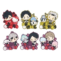 Haikyuu! Anime Kenma Kuroo Tetsurou Kooshi Shinsuke Kita Rintaro miya atsumu Fridge Magnets Toys Gift