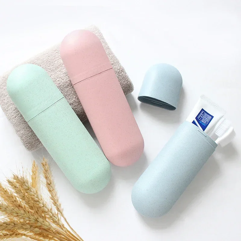 Fashion Portable Toothbrush Box Holder for Men and Women Travel Accessories Toothbrush Cover Bath Wash Bag