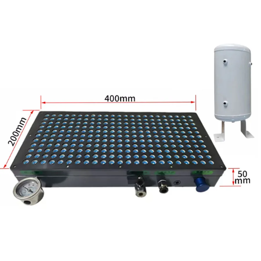 Multi point vacuum suction cup, industrial CNC pneumatic suction cup, porous processing, ultra strong anti blocking drainage tan