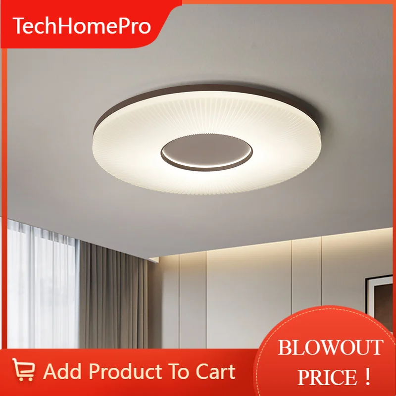 TechHPNew Modern LED Room Decoration Ceiling Light For Bedroom Dining Room Study Kitchen Indoor
