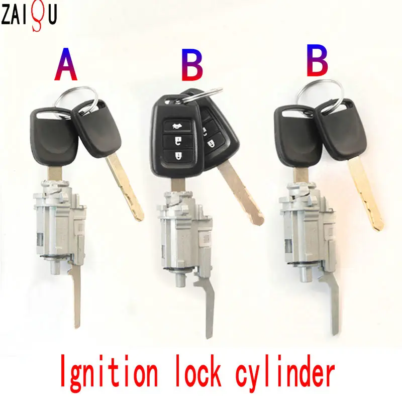 For    Fit  Odyssey VEZEL  Accord Civic CRV  Ignition lock cylinder  Ignition key