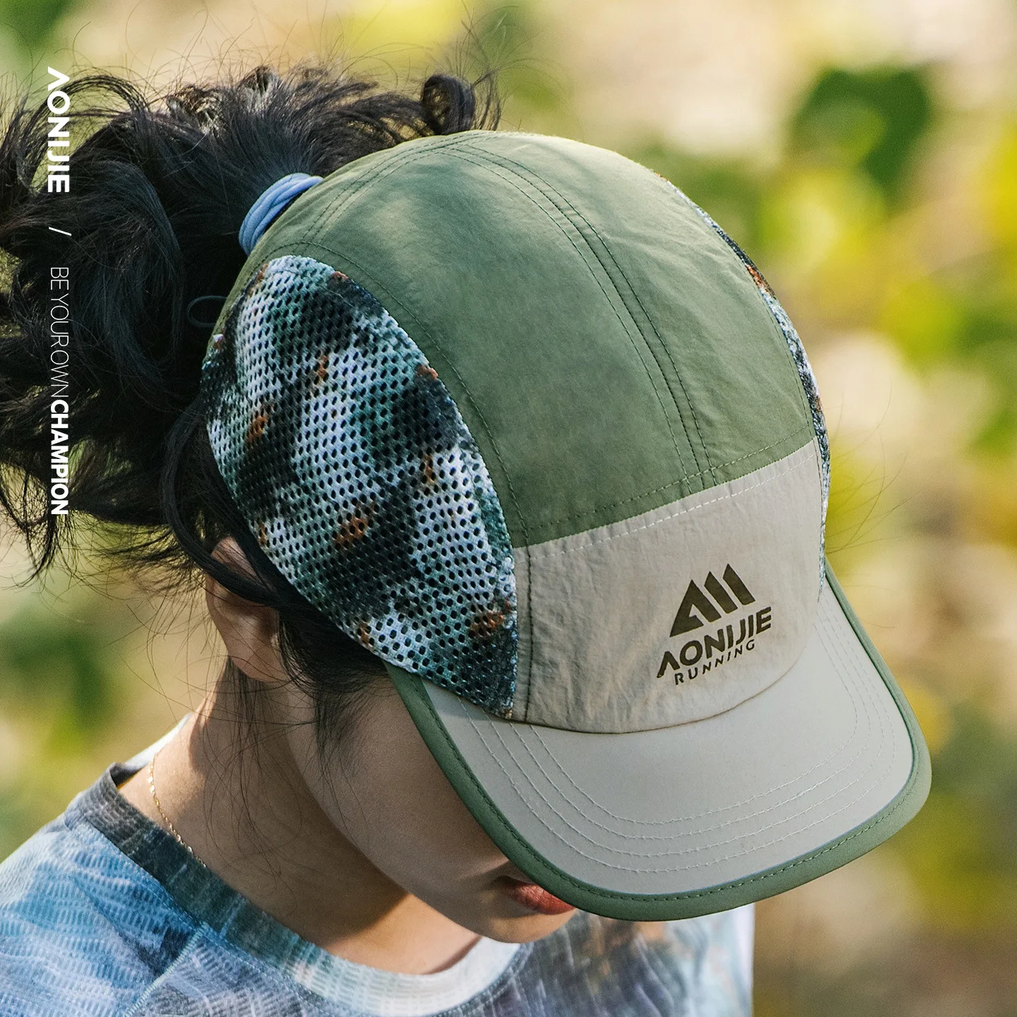 AONIJIE E4635 Cap Breathable Quick Drying Sun Protection Sunshade Trail Running Marathon for Women's Sports Outdoor Running