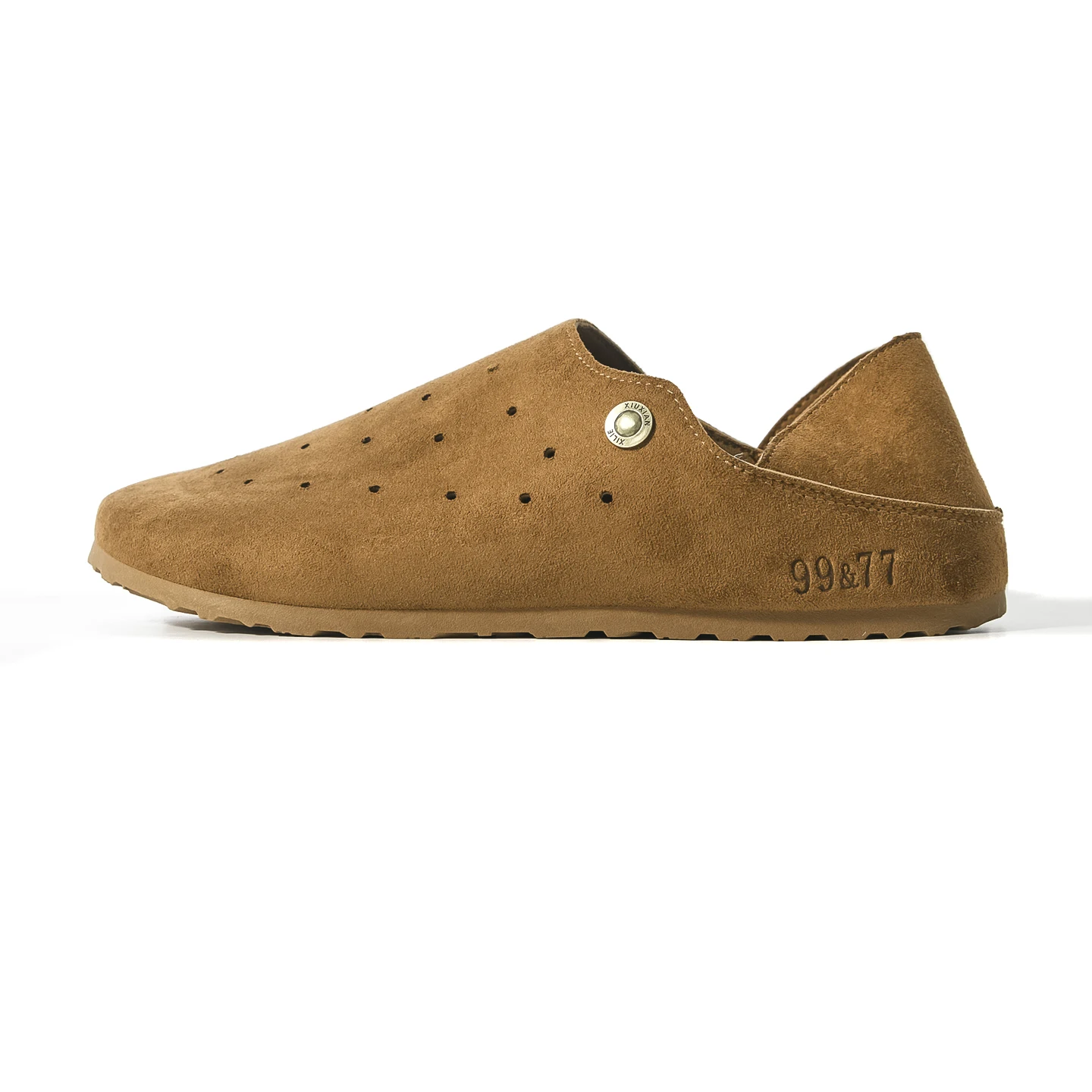 

Mongolian Velvet Slip-On Men's Casual Breathable Summer Shoes Luxury Texture High-End Lazy Person's Shoes Ergonomic Design