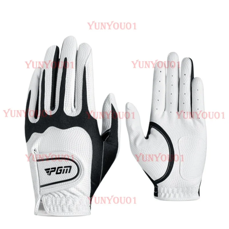 

Мужские нескользящие, износостойкие и дышащие волшебные перчатки PGM Golf для клюшек для левой и правой руки