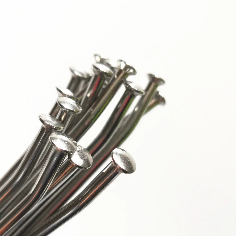 36 psc/lot 8G Dirt bike spoke 304 stainless steel motorcycle spoke 4.0×175/180/190/195/200/205/210mm