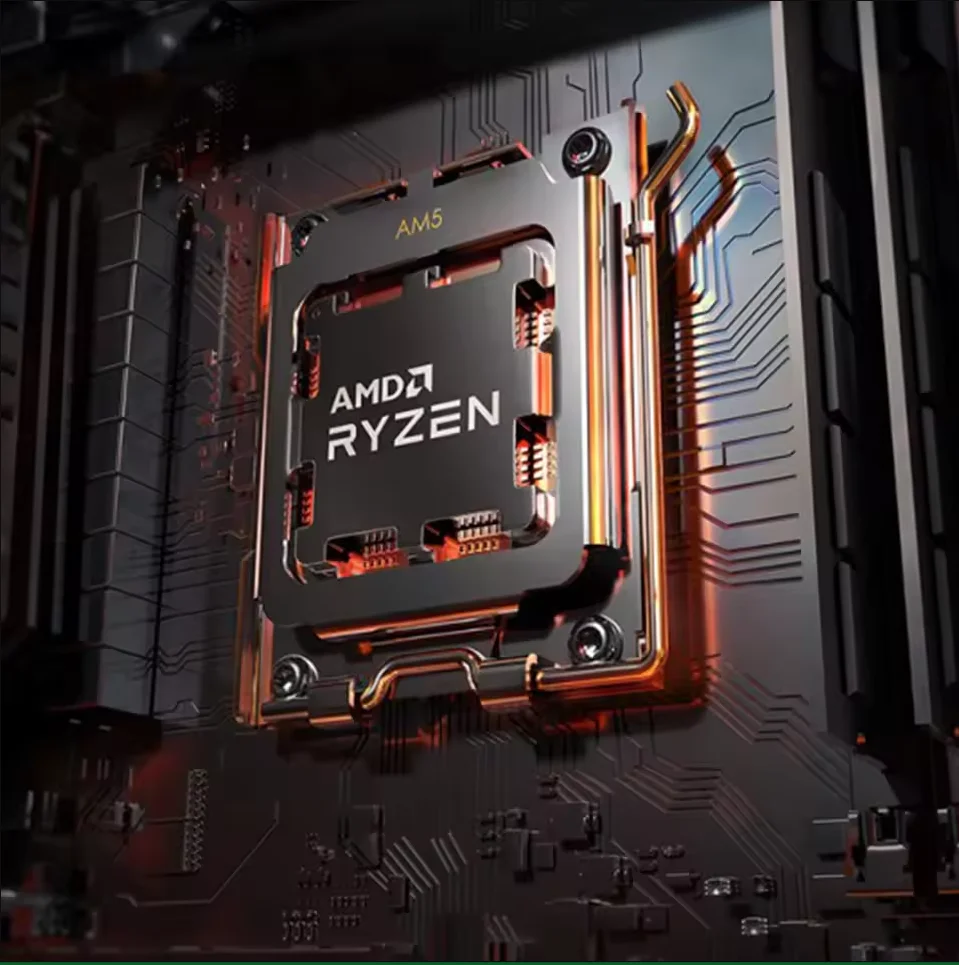 معالج AMD Ryzen 7 7700 بسرعة 5.3 جيجا هرتز، 8 النواة، 16 خيط، 40 ميجابايت، ذاكرة تخزين مؤقت للألعاب 5NM TDP 65 وات AM5، مقبس وحدة المعالجة المركزية للألعاب #4