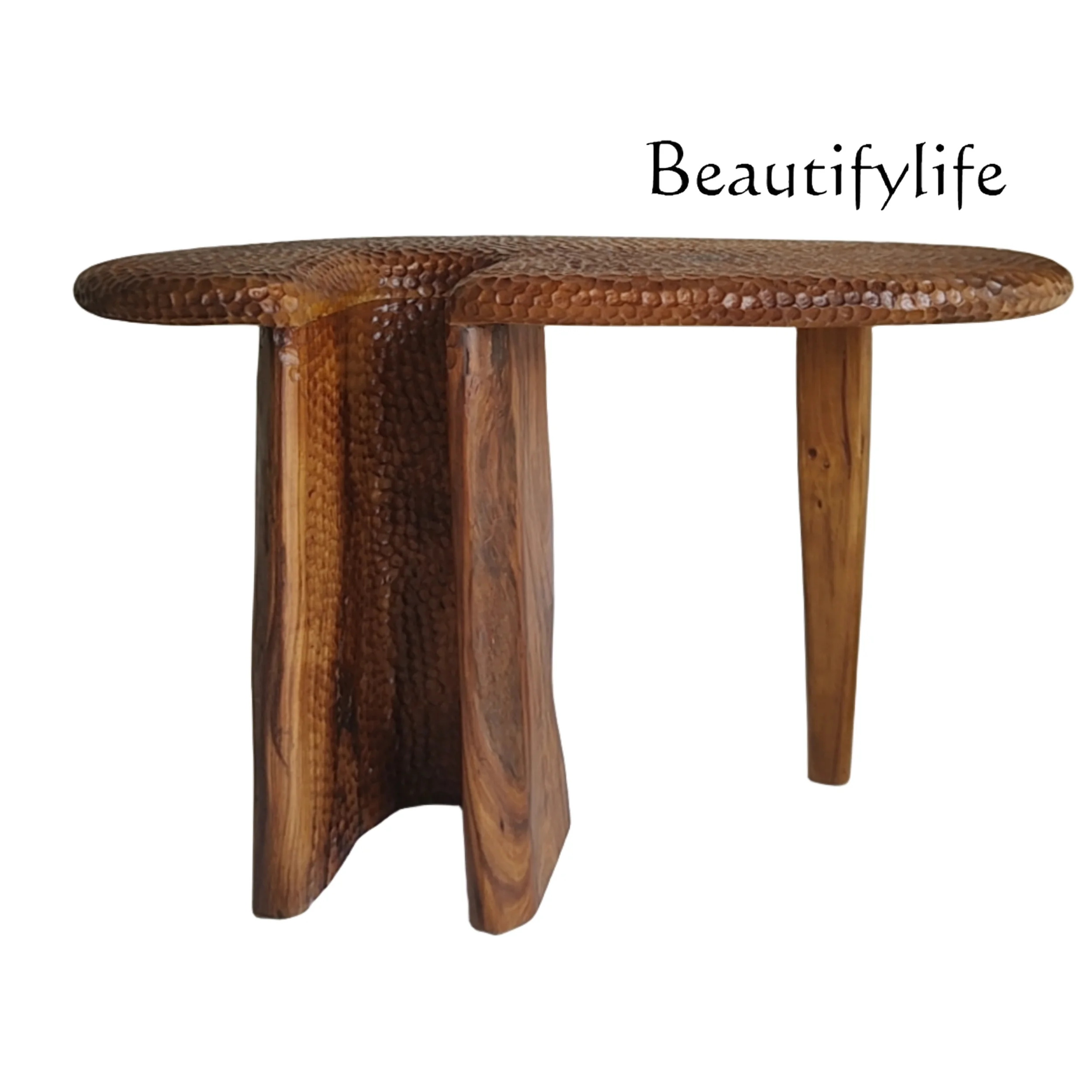 

Nordic creative carving coffee table coffee table design home solid wood work tea table