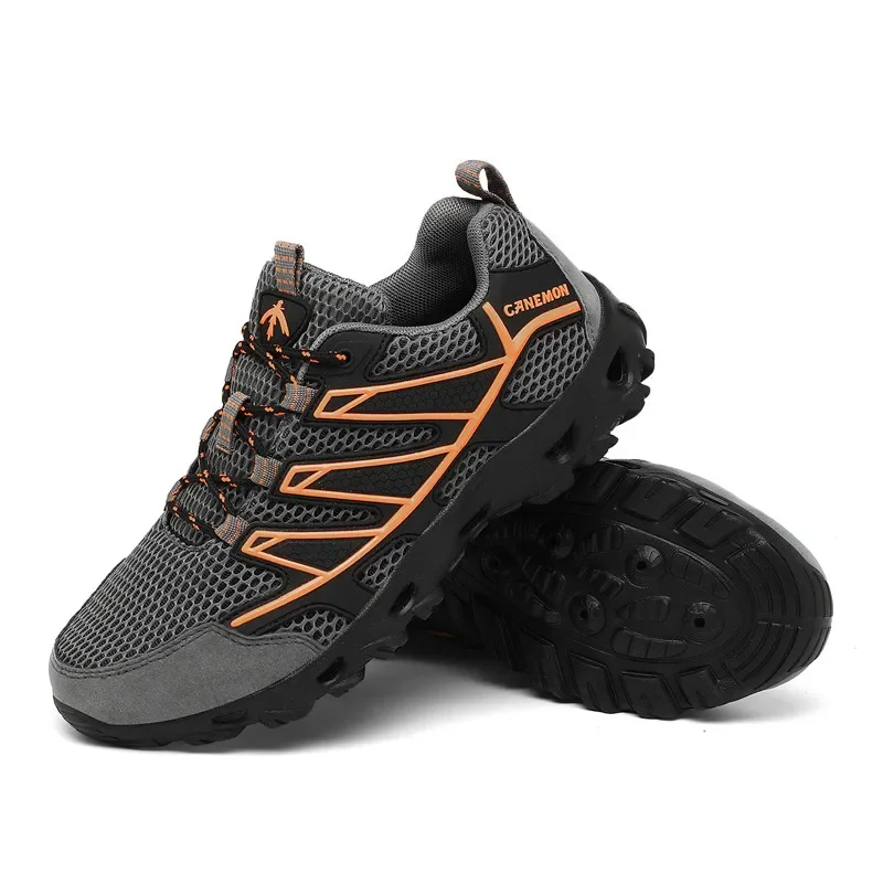 Zapatos de senderismo transpirables para hombre, zapatillas de escalada de montaña, río, Aqua, nuevo estilo