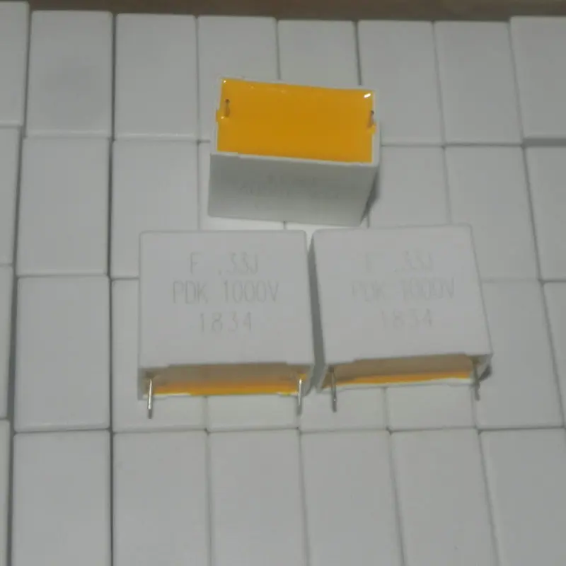 5PCS/LOT FARAD 1000V 334j 0.33UF .33J 1KV PDK 1k0 P33J Film Capacitor