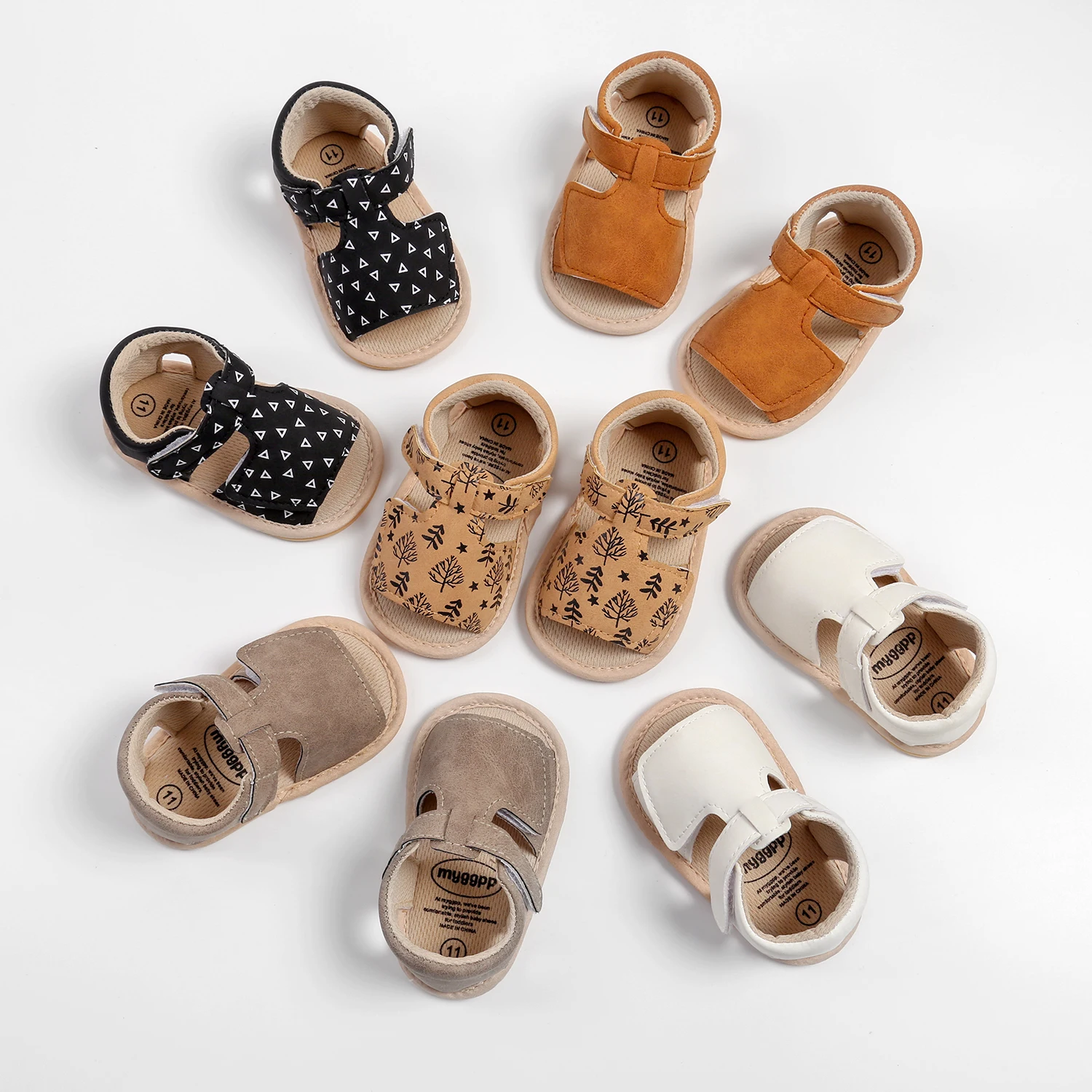 Baby Sandals 2023 New , Lightweight Non-Slip Comfy Crib Shoes For Newborn Infant, Summer