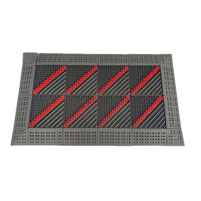 

Hotel-Grade Outdoor PVC Door Mat Non-Slip Entrance Carpet for Home and Commercial Use Waterproof Soil-Resistant Doormat