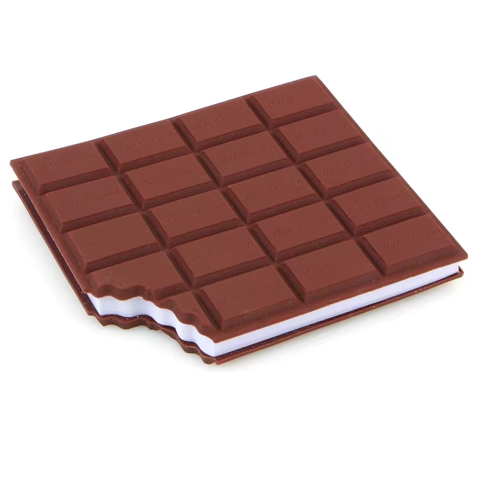 Tempting Chocolate Cover Notepad Notebook Creative Sticky Note Office Stationery