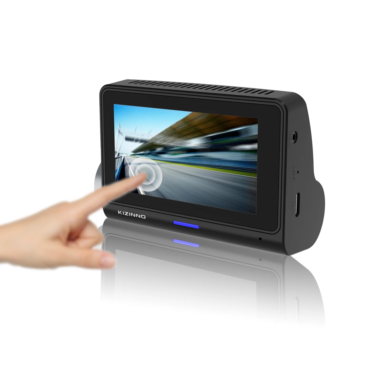 360° View Dash Cam 4-Channel Front Inside Left Right, 3
