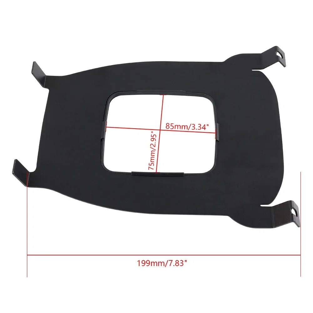 Interior Parts Center Shifter Console Cover Plate Boot Maxim Shift Boot DeleteBlack for 96-00 Honda Civic EK EK9 Type R Si - view 2