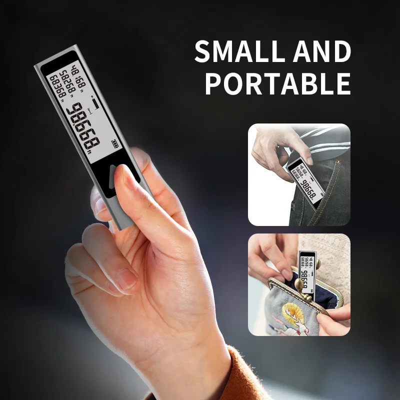 

Новый высокоточный компактный лазерный дальномер 2026 года с дисплеем высокой четкости и подключением к приложению