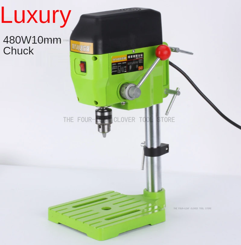 220V Mini Strong Simple Lathe Micro Lathe Bead Machine Mini Bench Drill/precision High Speed Bench Drill Bead Lathe