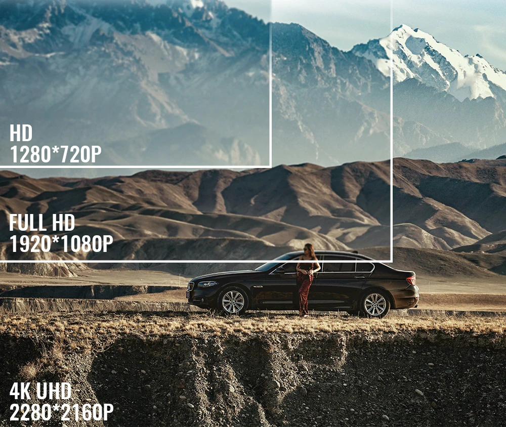 Видеорегистратор с двумя объек – обзор и цена Dash Cam 2K Dual Lens