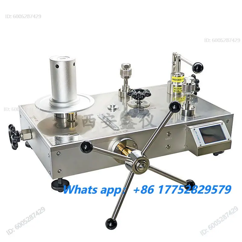 Wide Range Piston Pressure Gauge Pressure Standard YWT Piston Guarantee Verification Class 0.05