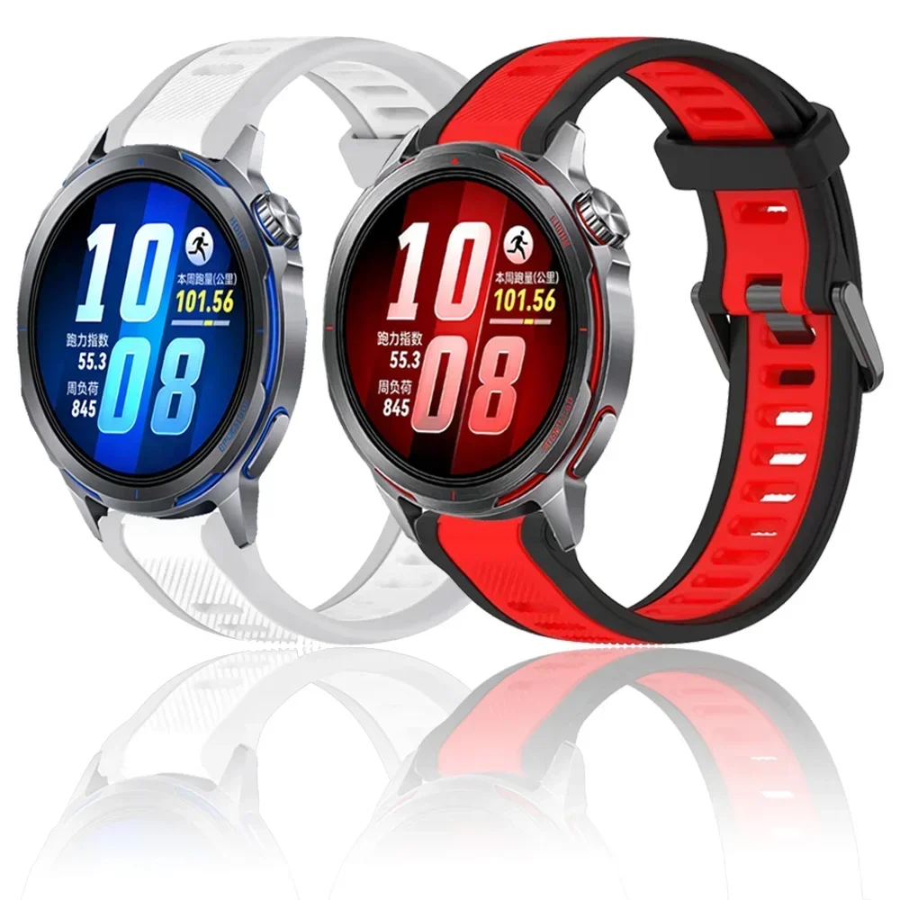 18/20/22mm Silicone Strap for Huawei Watch GT7/GT6/GT5-4 46/41mm GT7 Pro 46mm Replaceable Bracelet Huawei GT Runner 2 Ultimate 2