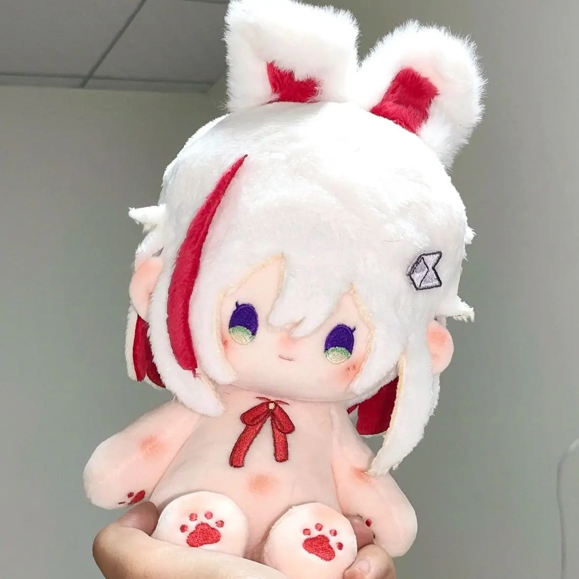 Anime Honkai: Star Rail Topaz Attribute Plush Stuffed Doll Body Game Dress Up Toy Figures Dolls Cosplay Xmas Gift 20cm