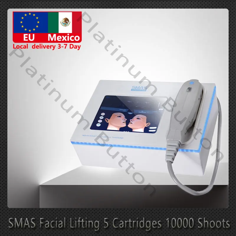 

Latest Version 5 SMAS Cartridges 10000 Shoots For Facial Lifting Skin Tightening Machine